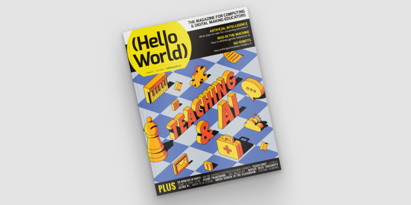 Cover of Hello World issue 22.