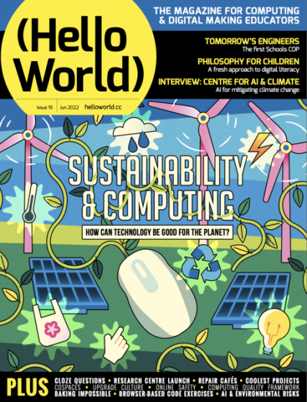 Issue 19 of the Hello World magazine