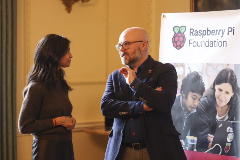 Akshata Murty talks to Philip Colligan, CEO of the Raspberry Pi Foundation.